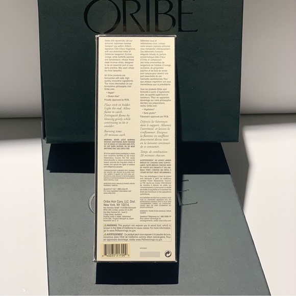 New Oribe Côte d'Azur Incense - Picture 3 of 7